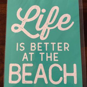 Chalk Couture At the Beach - size B transfer - NEW